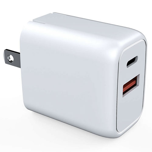 磁気研究所 HD-AC2P30WH [USB充電器 PD30W GaN採用 Type-Cx/Type-Ax1 スイングプラグ採用 ホワイト]