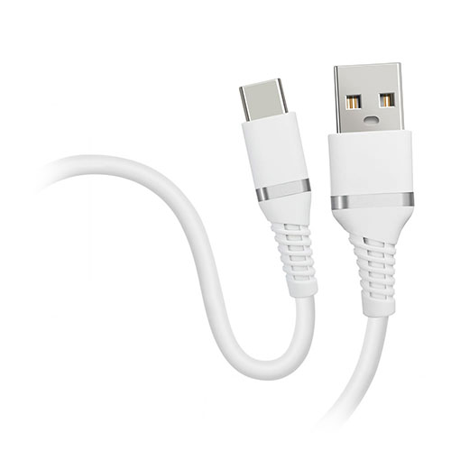 磁気研究所 HD-SACC1WH [やわらかケーブル USB-A to Type-C ホワイト]