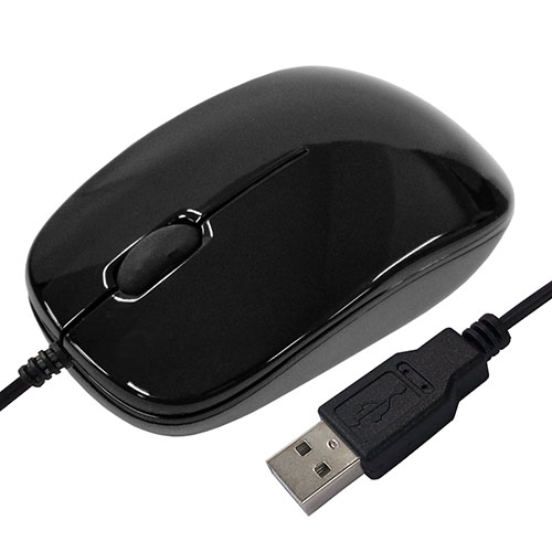 磁気研究所 HDM-2106BKX10 [【10個セット】 有線マウス ブラック]