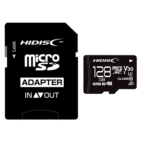 磁気研究所 HDMCSDX128GCL10V30 [超高速microSDXCカード 128GB CLASS10 UHS-I Speed class3 A1対応]