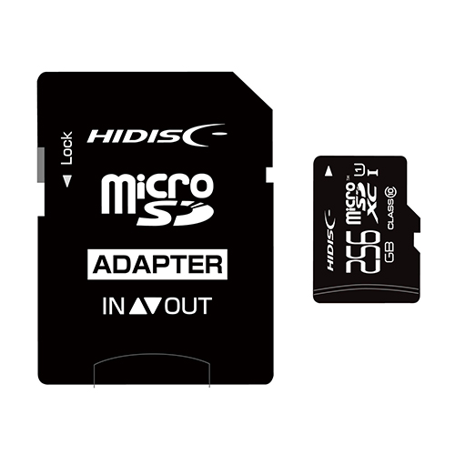 磁気研究所 HDMCSDX256GCL10UIJP3 [microSDXCカード 256GB CLASS10 UHS-1対応 SD変換アダプタ付き]