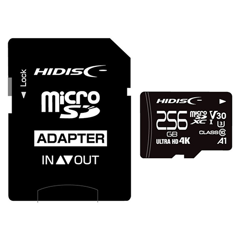 磁気研究所 HDMCSDX256GCL10V30 [超高速microSDXCカード 256GB CLASS10 UHS-I Speed class3 A1対応]