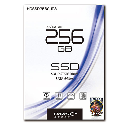 磁気研究所 HDSSD256GJP3 [2.5inch SATA SSD 256GB]