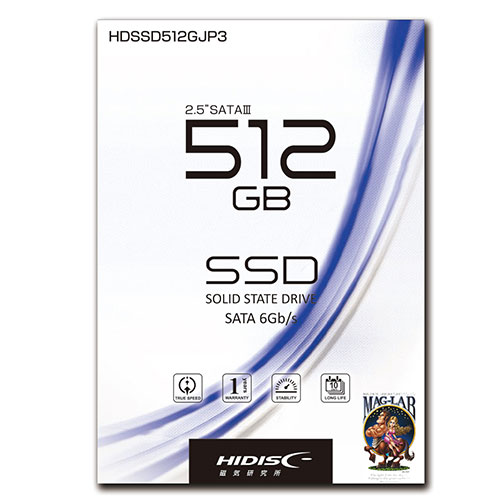 磁気研究所 HDSSD512GJP3 [2.5inch SATA SSD 512GB]