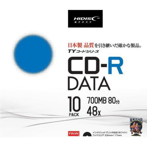 磁気研究所 TYCR80YP10SC [CD-R データ用 高品質 10枚入]