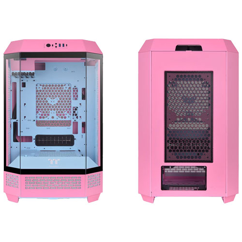 Thermaltake CA-1Y4-00SAWN-00 [Micro ATX ミニタワーケース The Tower 300 Bubble Pink]