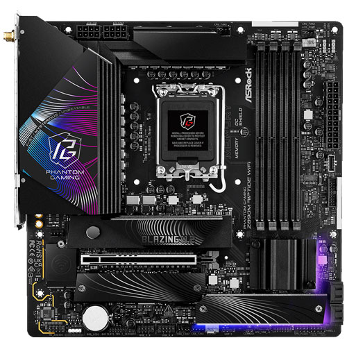 ASRock Z890M Riptide WiFi [マザーボード Intel Z890/LGA1851/DDR5/Thunderbolt 4/2.5GbE/Wi-Fi 6E/Micro ATX]