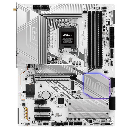 Z890 Pro RS WiFi White [マザーボード Intel Z890/LGA1851/DDR5/Thunderbolt 4/2.5GbE/Wi-Fi 6E/ATX]