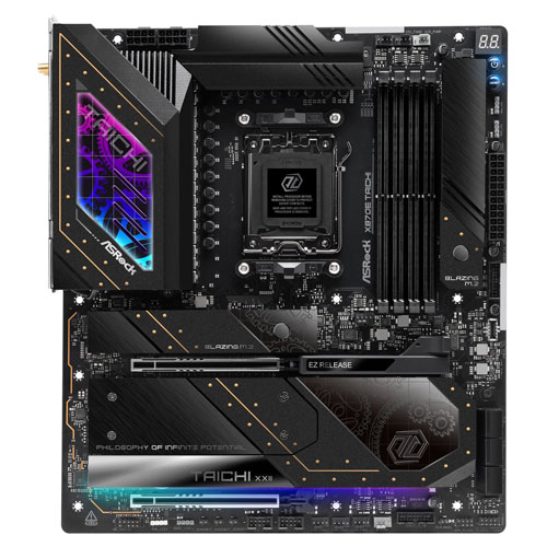 ASRock X870E Taichi Lite [マザーボード AMD X870E/Socket AM5/DDR5/USB4/5GbE/Wi-Fi 7/EATX]
