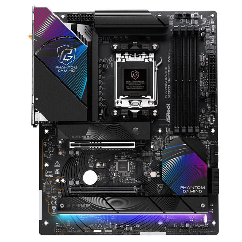 ASRock X870 Riptide WiFi [マザーボード AMD X870/Socket AM5/DDR5/USB4/2.5GbE/Wi-Fi 7/ATX]