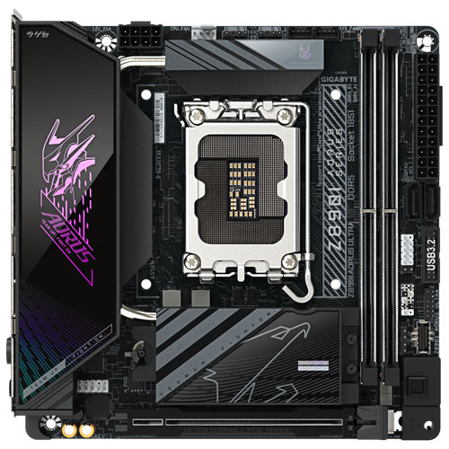 ギガバイト Z890I AORUS ULTRA [マザーボード Intel Z890/LGA1851/DDR5/Thunderbolt 4/2.5GbE/Wi-Fi 7/Mini-ITX]