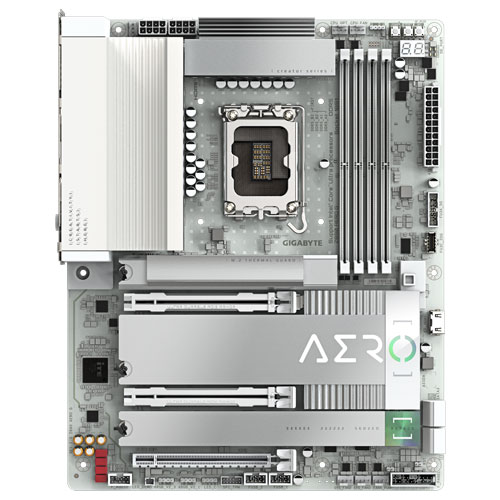 ギガバイト Z890 AERO G [マザーボード Intel Z890/LGA1851/DDR5/Thunderbolt 4/2 x 2.5GbE/Wi-Fi 7/ATX]