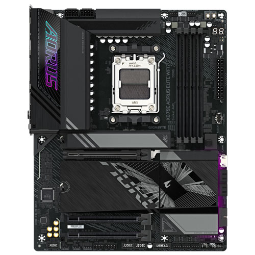 ギガバイト X870E AORUS ELITE WIFI7 [マザーボード AMD X870E/Socket AM5/DDR5/USB4/2.5GbE/Wi-Fi 7/ATX]