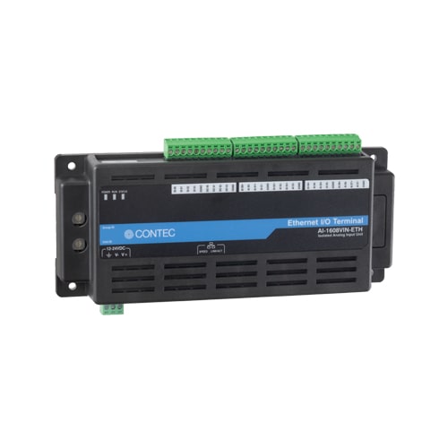 コンテック AI-1608VIN-ETH [アナログ入力ユニット 絶縁型(±10V 電圧入力)]