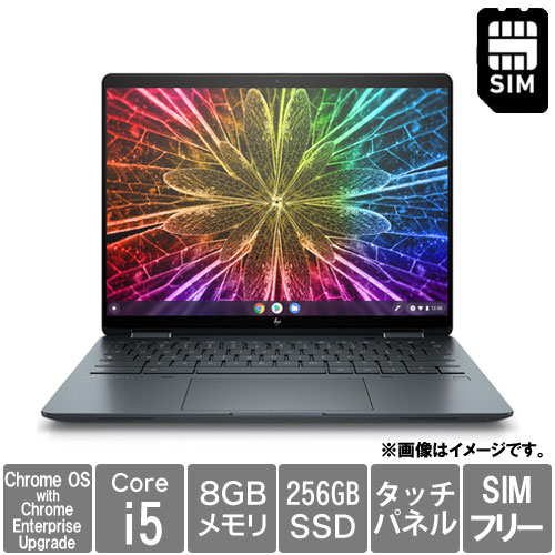 HP A4GH3PA#ABJ [DflyCE (Core i5-1245U 8GB SSD256GB 13.5WUXGA+タッチ 5G eSIM Connect ChromeOS with CEU)]