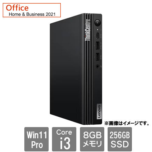 レノボ・ジャパン ThinkCentre M 12TE0005JP [TC M70q TinyG5(Core i3-14100T 8GB SSD256GB Win11Pro H&B2021)]
