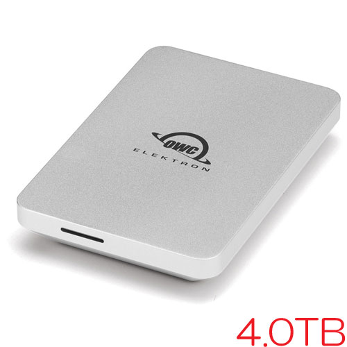 OWC OWCENVPK04 [4.0TB ポータブルSSD ENVOY Pro Elektron USB 3.2 Type-C、耐衝撃、IP67 防塵・防水 3年保証]