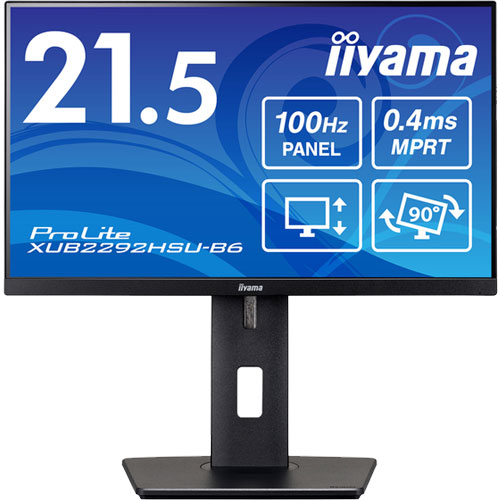 イーヤマ ProLite XUB2292HSU-B6 [液晶ディスプレイ 21.5型/1920×1080/ブラック]