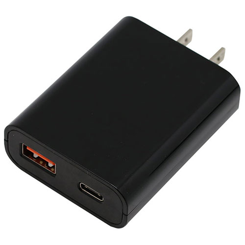 imprinc IAC1CUPD18BK [PD対応Type-C/1USBポート平型AC18W BK]