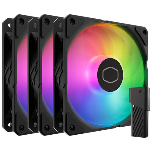クーラーマスター MFX-B2DN-253P2-R2 [SickleFlow Edge 120 ARGB 3-Pack Fan Kit]