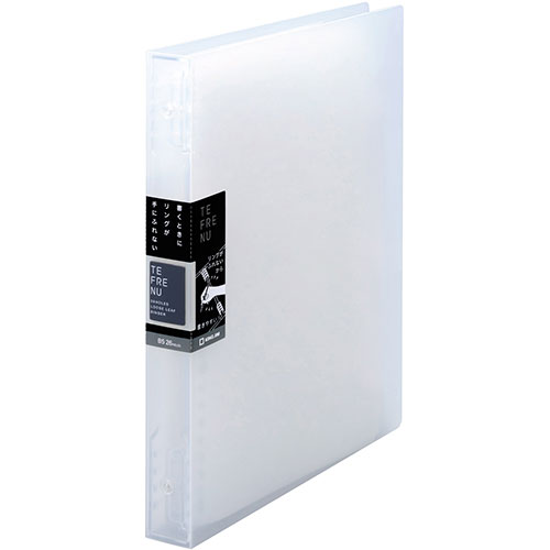キングジム KJ-478TTE-CLX10 [【10個セット】TEFRENU バインダーノート B5 ワイド 透明]
