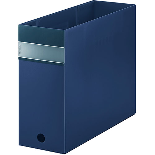 キングジム KJ-FV4903T-NVX5 [【5個セット】フェイバリッツ ボツクスフアイル 透明 A4 ネイビー]
