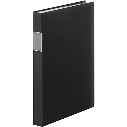 キングジム KJ-FV166-3T-BKX5 [【5個セット】フェイバリッツ クリアーフアイル 透明 A4 60P 黒]