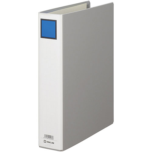 キングジム KJ-975NX5 [【5個セット】キングファイルG A4S グレー]