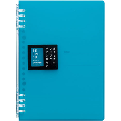 キングジム KJ-9854TTE-SB [TEFRENU リングノート A5 水色]
