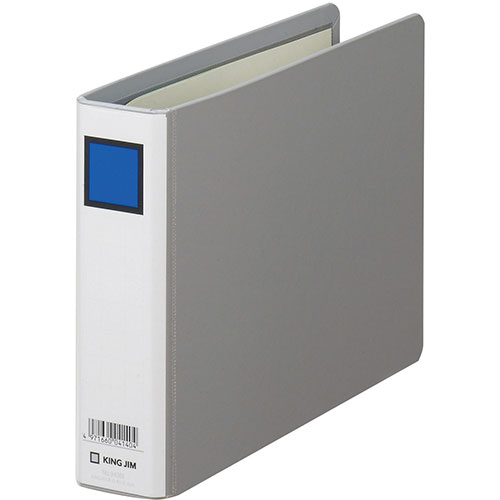 キングジム KJ-943NX10 [【10個セット】キングファイルG A5E グレー]