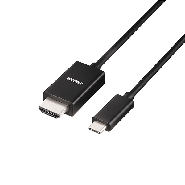 バッファロー（サプライ） BSCHD20BK [USB Type-C to HDMI変換ケーブル 2m]