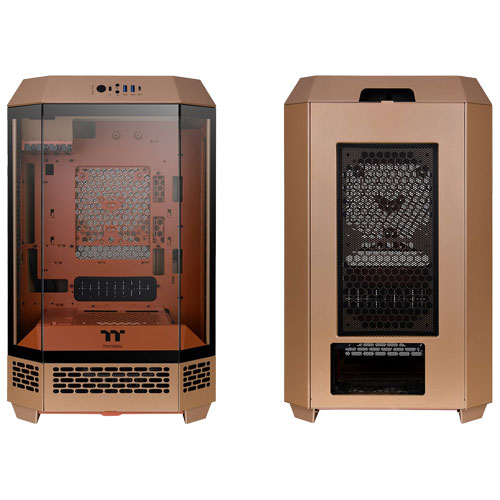 Thermaltake CA-1Y4-00SGWN-00 [Micro ATX ミニタワーケース The Tower 300 Gravel Sand]