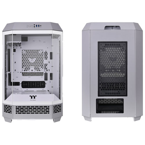Thermaltake CA-1Y4-00SIWN-00 [Micro ATX ミニタワーケース The Tower 300 Limestone]