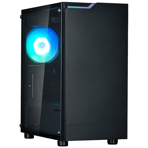 ZALMAN T4 PLUS BLACK [microATXミニタワーケース 120mm ARGBファン×1基搭載]