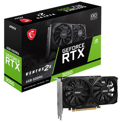 GeForce RTX 3050 VENTUS 2X E 6G OC_画像4