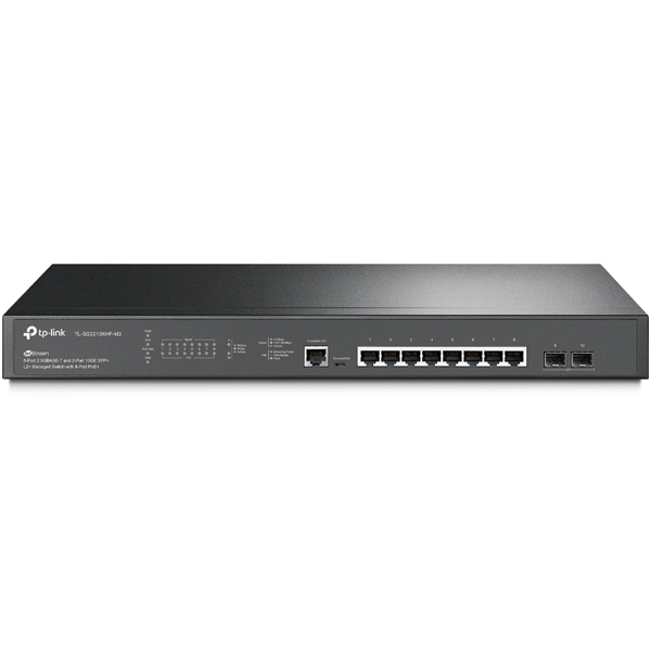 TP-LINK Jet Stream TL-SG3210XHP-M2(UN) [JetStream 8x 2.5G POE+ L2+スイッチ/2x SFP+]