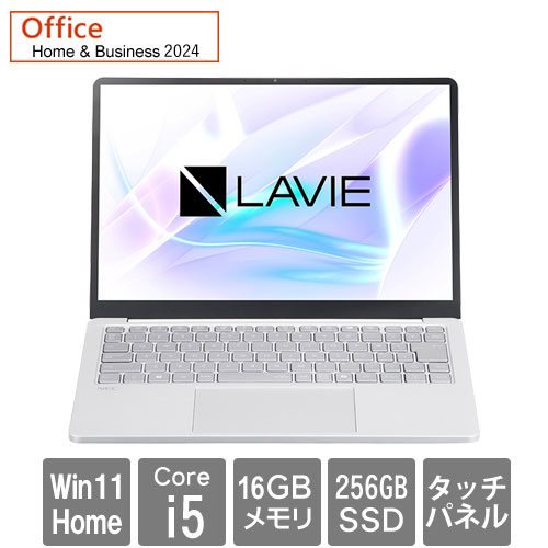 NEC PC-S1355JAS[LAVIE SOL S1355/JAS(i5 16GB SSD256 13.3タッチ W11H H&B シルバー)]