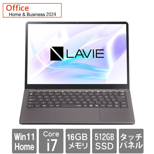 NEC PC-S1375JAB [LAVIE SOL S1375/JAB(i7 16GB SSD512 13.3タッチ W11H H&B ブラック)]