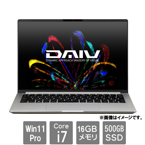 MCJ Z4I7I01SRACAW101DEC-BPQD2 [DAIV Z4-I7I01SR-A (Core i7-1360P 16GB SSD500GB 14 Win11Pro)]