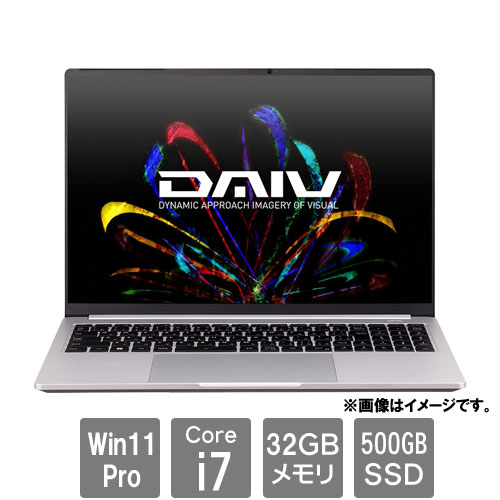 MCJ Z6I7G60SRACCW101DEC-BPQD2 [DAIV Z6-I7G60SR-A (Core i7-13700H 32GB SSD500GB 16 Win11Pro)]