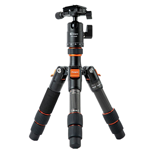 Fotopro X-go mini2 [卓上三脚 X-go mini 2 3段 小型 自由雲台 カーボン製 ケース付き]