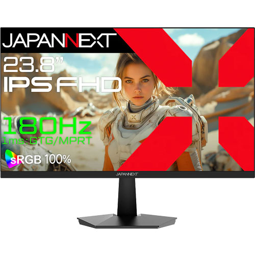 JAPANNEXT JN-IPS238G180F [ゲーミングディスプレイ 23.8型/1920×1080/ブラック]