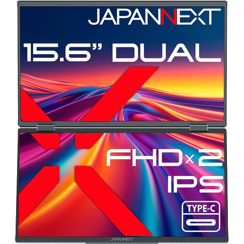 JAPANNEXT JN-DMD-IPS156F [液晶ディスプレイ 15.6型/1920×1080/ブラック]