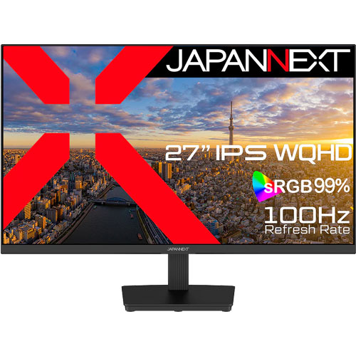 JAPANNEXT JN-IPS273WQHD [液晶ディスプレイ 27.3型/2560×1440/ブラック]