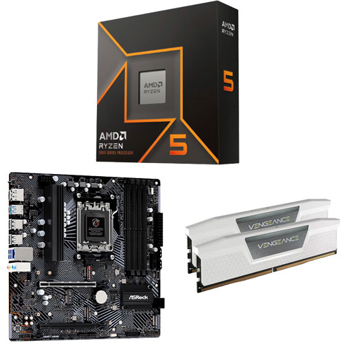 ASK ASK-R9600X-ASRB650SET [ASKドリームパック R5 9600X W/O Coole/B650M PG Lightning/DDR5 32GB(16GBx2)]
