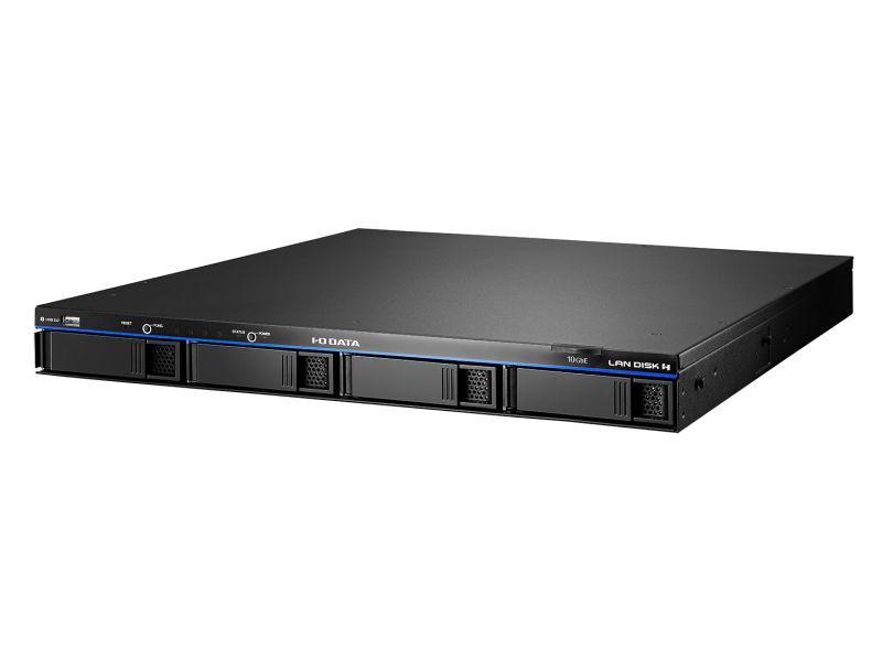 HDL4-HA80-UB [10GbE Linux 法人4ドライブ 1UラックNAS 80TB]