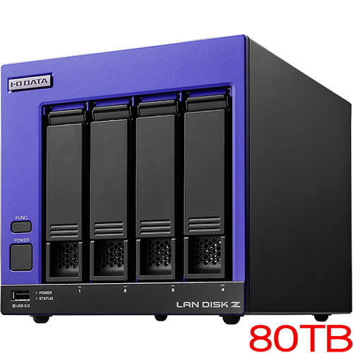アイ・オー・データ HDL4-Z22SI3B80 [4ドライブ法人向けWindows NAS 80TB]