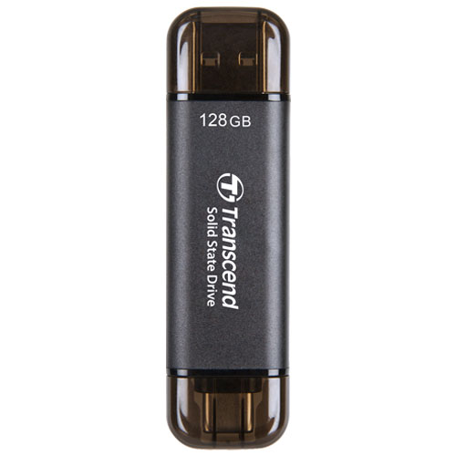 TS128GESD310C [128GB スティック型SSD ESD310 USB 3.2 Gen 2 Type-A/Type-C USB OTG対応 5年保証]