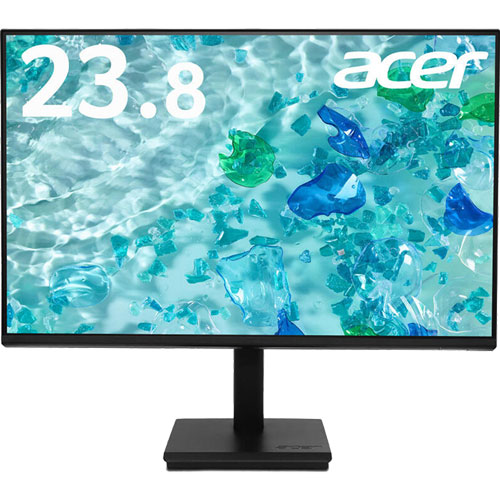 エイサー 安心のセンドバック5年フル保証モデル V247YGbmipx [SDGs推進(23.8型/ブラック/5Yセンドバック)]