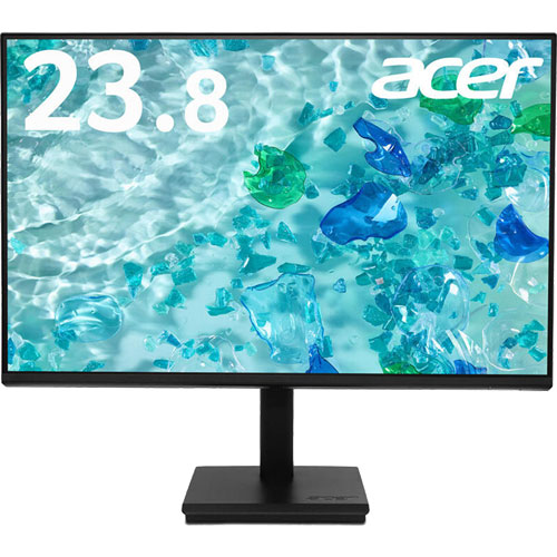 エイサー 安心のセンドバック5年フル保証モデル V247YGbmix [SDGs推進(23.8型/ブラック/5Yセンドバック)]